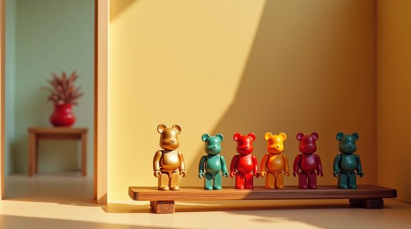Découvrez les bearbricks : des ours en brique à collectionner !
